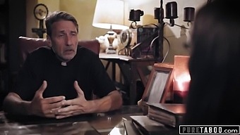 A Priest Indulges In Forbidden Pleasure With A Desperate Soon-To-Be Bride