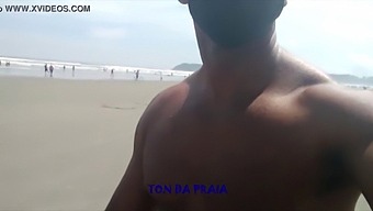 Ton Strolling On The Beach In The Early Hours