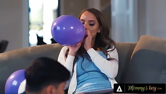 Stepson And Friend Join Forces To Fulfill Their Desires With Busty Milf