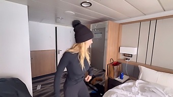 Young Beauty Gets A Ride On A Cruise And Enjoys A Hot Blowjob And A Hot Scene.